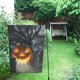 thumbnail image 1 of Decoración de la bandera ABPHQTO Bandera del jardín del árbol de calabaza de Halloween 30x45 cm, 1 of 1