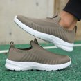 thumbnail image 4 of Men'S Casual Slip-On Loafers, Breathable Mesh Upper, Outdoor Sports Fitness Running Shoes, 4 of 9