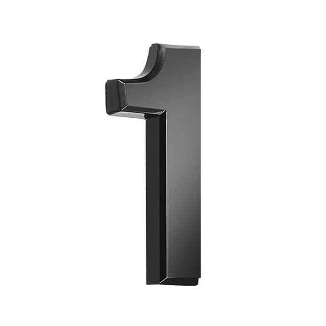 Números de casa Naiovety negro herramientas de marcado de puerta accesorio DIY