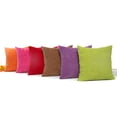 thumbnail image 2 of Matsuzay Funda de almohada de pana para coche, funda de cojín cuadrada, funda de almohada, dibujo para sofá cama, decoración para sala de Decoración del hogar rojo 45*45cm, 2 of 6