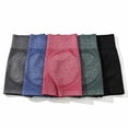 thumbnail image 2 of 5 Pcs Set Butt Lifting Shorts for Women High Waist Scrunch Yoga Biker Shorts Workout Seamless Booty Shorts, 2 of 9