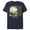 Navy Blue, variant on Men's Star Wars: The Mandalorian The Child Bounty Silhouette Graphic Tee Navy Blue Small