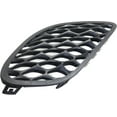 thumbnail image 3 of Fog Light Cover Compatible with 2015-2018 Dodge Charger Right Passenger Textured Black, 3 of 3