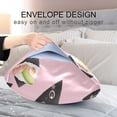 thumbnail image 5 of Cute Japanese Sushi Silky Satin Pillowcase, Luxury Soft Pillow Case for Hair and Skin, Standard Size Slip Cooling Pillow Covers with Envelope Closure, 20x30in Home Decor Gifts, 5 of 7