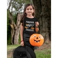 thumbnail image 3 of Tstars Pumpkin Smasher Jack O' Lantern Halloween Toddler Kids T-Shirt 2T Black, 3 of 8