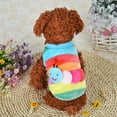 thumbnail image 2 of YUEHAO Dog Sweaters for Small Dogs Cute Dog Puppy Clothing Sweater Small Puppy Shirt Soft Pet Coats Pet Dog Clothes (Multicolor, XS), 2 of 9