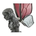 thumbnail image 4 of Pewter Kneeling Fairy with Red and Clear Wings, 4 of 4