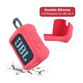 thumbnail image 3 of TXEsign Silicone Carrying Case Cover Compatible with JBL Go 3 Portable Speaker-Red, 3 of 8