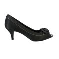 thumbnail image 2 of Lunar Womens Ripley Satin Court Shoes, 2 of 4
