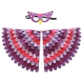 thumbnail image 1 of Máscara de alas para niños, disfraz de cosplay, disfraz infantil para fiesta, accesorios de fotos de Halloween Estilo F, 1 of 6