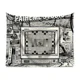 thumbnail image 3 of Tapiz japonés en blanco y negro para colgar en la pared, tapiz para dormitorio, tapiz para mesita de noche, decoración de habitación, manta, alfombra de pared, mandala gótico hippie, 3 of 5