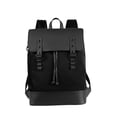 thumbnail image 4 of Mochila para hombre, resistente al agua, de tela Oxford, informal, para portátil de 14 pulgadas Negro, 4 of 9