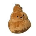 thumbnail image 3 of Cute Funny Keychain Couple Keychain Backpack Keychain for Girls Adults Teens brown stool, 3 of 7