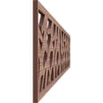 thumbnail image 3 of Ekena Millwork 46 5/8"W x 8"H x 3/8"T Manton Fretwork Moulding, Walnut, 3 of 13