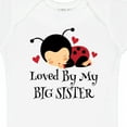 thumbnail image 4 of Inktastic Little Sister Ladybug Girls Baby Bodysuit, 4 of 5