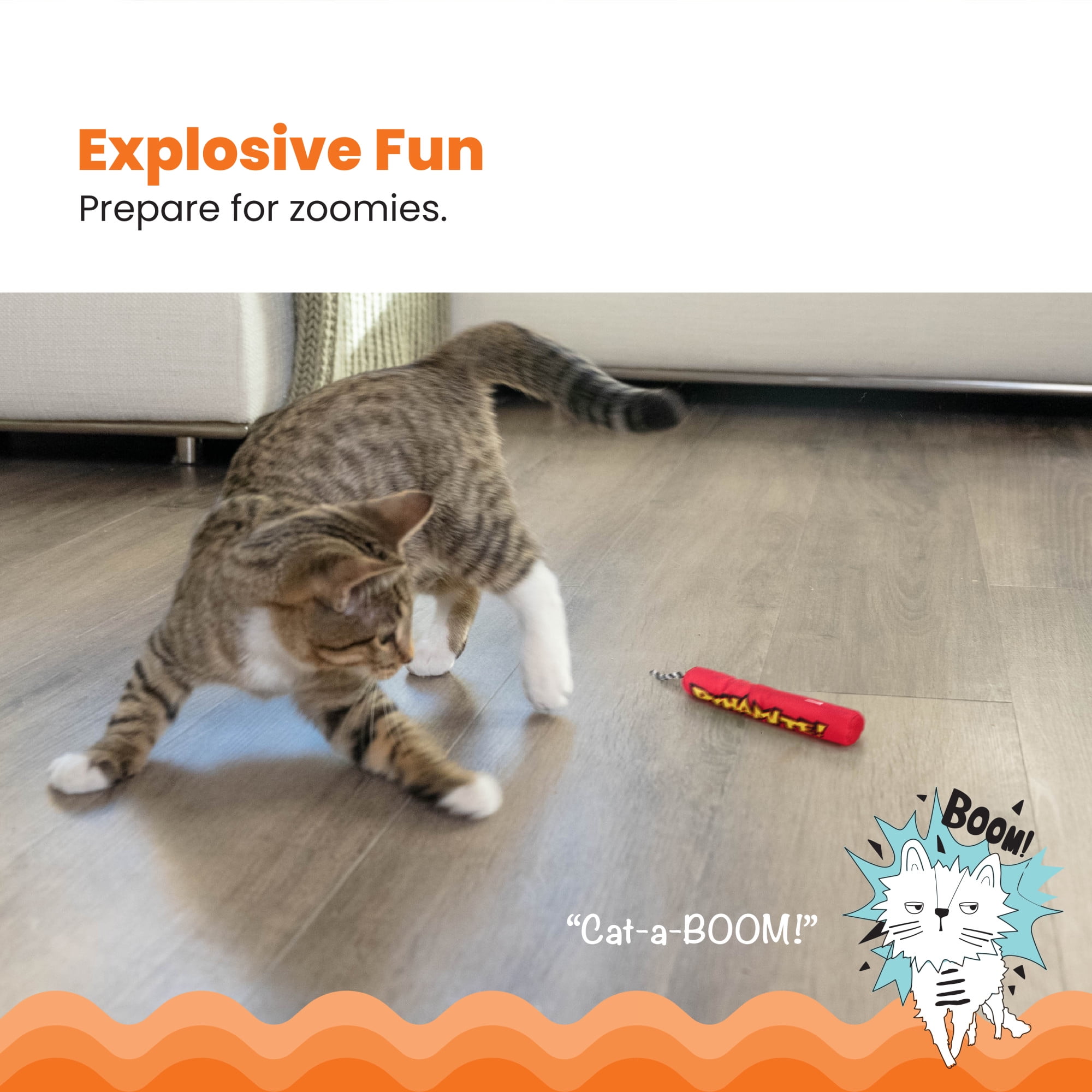 Petstages dynamite cat toy 2025