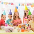 thumbnail image 2 of 10 Pcs Party Cone Hats Bulk DIY Birthday Party Assorted Colors Cone Hats Colorful Dress up Decorations for Funny Kids and Adults Birthday Baby Shower Decorations, 8 Colors, 2 of 5