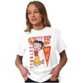 thumbnail image 4 of Betty Boop Football Cheerleader Women's Plus Size Graphic Tee Brisco Brands 5X, 4 of 6