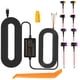 thumbnail image 1 of Línea de reducción de voltaje de 5 V 3 A, grabadora de video de reducción de tiempo de tres núcleos, línea de reducción de voltaje de monitoreo de estacionamiento tipo C, 1 of 3