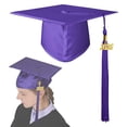 thumbnail image 2 of Graduation Cap With Tassel 2026 Class Of 2026 Graduation Cap With Gold Tassel For High School College Graduate Party Favors Photo Booth Props Decorations, 2 of 9