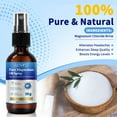 thumbnail image 4 of Aliver Pure Magnesium Oil Spray for Stress Relief & Healthy Skin, 100% Natural, 2.0 fl.oz, 4 of 11
