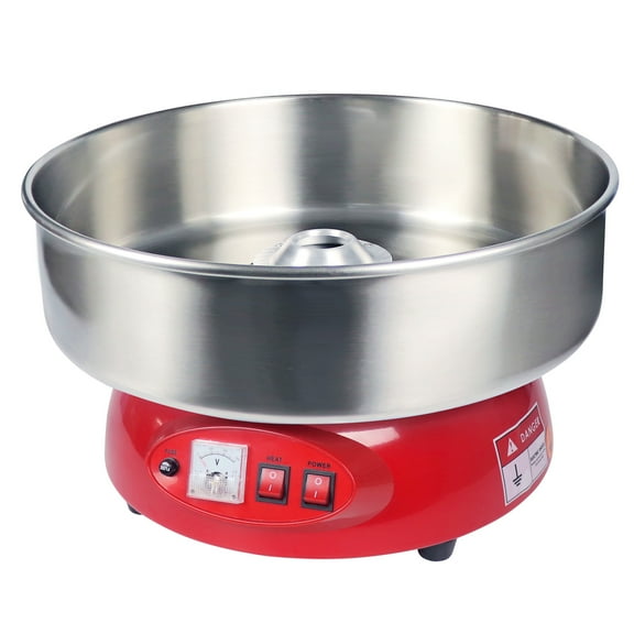 PartyHut  Commercial Cotton Candy Machine Carnival Party Candy Floss Maker, Red