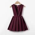thumbnail image 5 of Girls Uniform Dress Set Pleated Jumper Casual Skirt Set for Kids Teens, 5 of 6