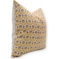 thumbnail image 4 of Fabdivine Unique Pure Linen Pillow Cover with Block Prints, 14X20, Throw Pillowcase Cushion Cover with Zipper for Sofa, Couch, Home Décor, Outdoor, Farmhouse, Living Room, Shehnaaz, 4 of 6