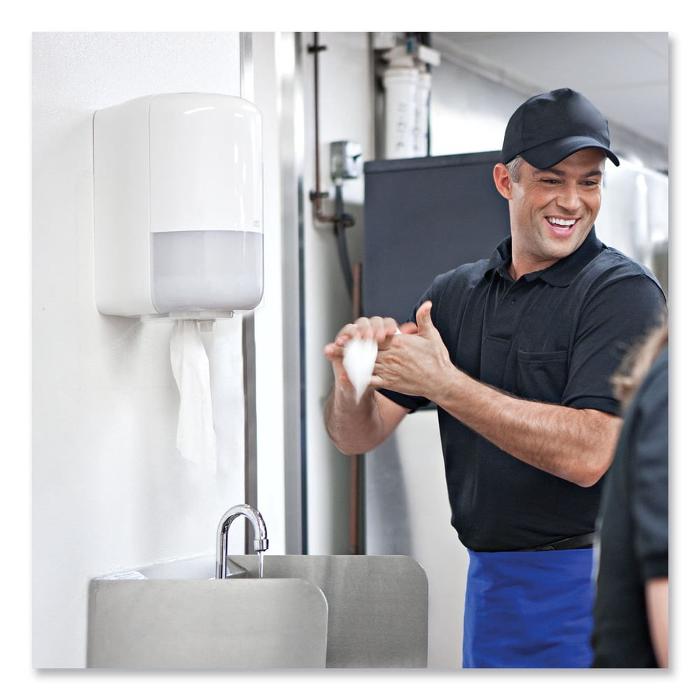 Tork Molnlycke 121202 Soft Centerfeed Hand Towel, 7.8 in Dia x 599.83 ft L x 8-1/4 in W Roll, 610, Recycled Fiber/Paper
