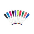 U Brands Dry Erase Markers, Medium Point, MultiColors, 10 Count, 504U