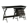 thumbnail image 3 of OSP Home Furnishings Olympic 48" Desk in Black Metal, 3 of 10