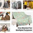 thumbnail image 5 of Cute Frog Mushroom Blanket Super Soft Cozy Fuzzy Plush Flannel Throw Blanket for Adults Teens Kids Throw Blankets for Couch Bed Sofa Frog Living Room Decor Blankets Gifts for All Season 50x60 Inch, 5 of 6