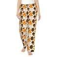 thumbnail image 2 of Lsque Autumn Woodland Characters Print Women's Pajama Pants, Lounge Pant - Comfortable Home Wear,Elastic Waistband, Stylish Design-Large, 2 of 9