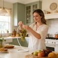 thumbnail image 4 of Modern Banana Hanger-Fruit Hanger Tree Stand with Stainless Steel Hook to Keep Bananas Fresh for Kitchen Countertop, 4 of 7