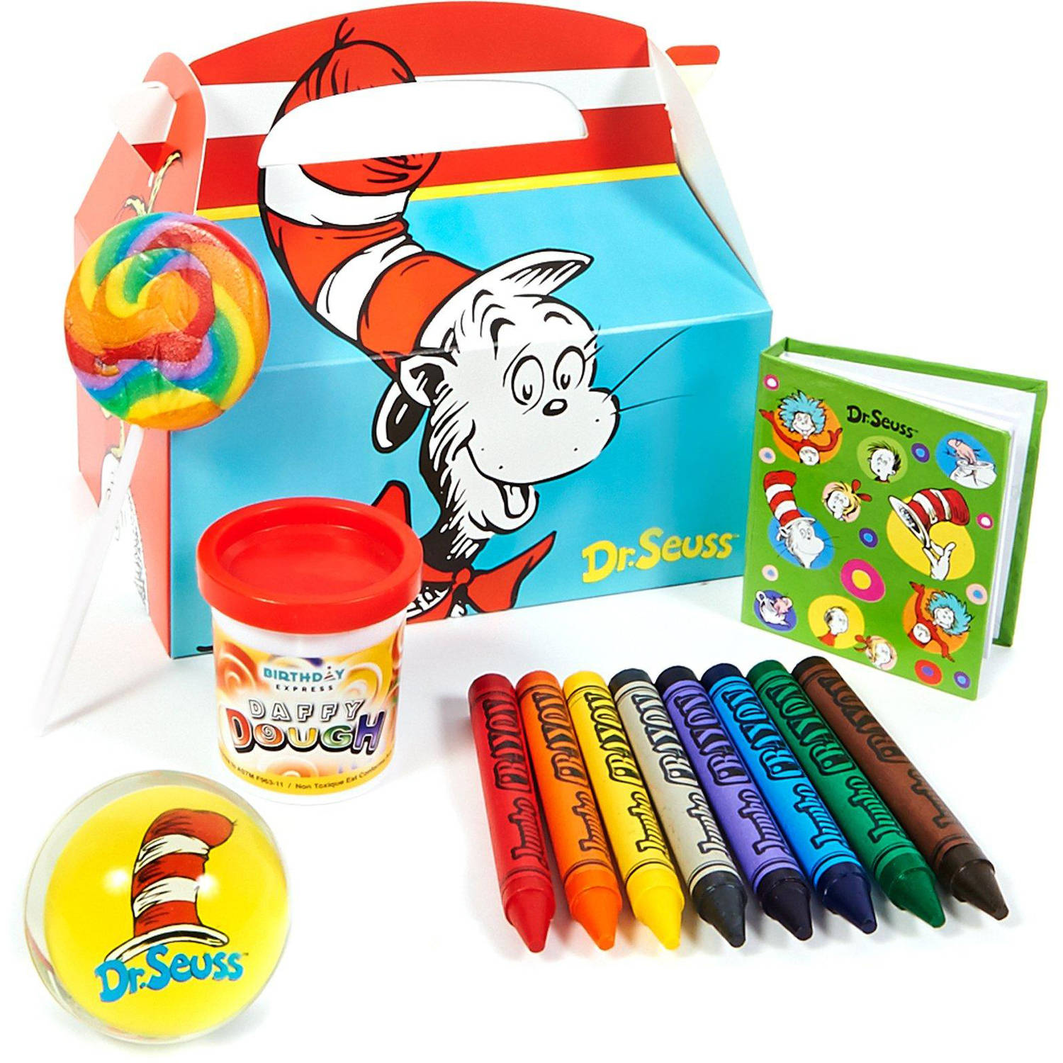 Dr. Seuss Filled Party Favor Box