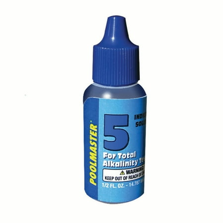 Poolmaster Solution 5 Alkalinity, 1/2 Ounce