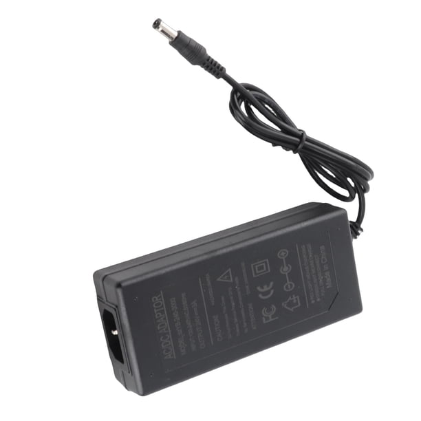 Enchufe De CA/CC, Adaptador De Corriente De 24 V 3 A Carcasa De Plástico ABS Protección Contra Sobrecorriente Resistente Al Calor Para De Monitoreo Para Monitor LCD