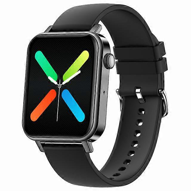 Reloj inteligente X39 IP67 resistente al agua con llamadas pulsera deportiva esfera DIY negro shaofei