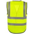 thumbnail image 2 of Yoko  Adult Superior Eco Mesh Hi-Vis Waistcoat, 2 of 3