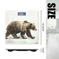 thumbnail image 2 of High Precision Body Weight Scale Smart Bathroom Scales with Large LCD Display(400lbs),Decorative for Bedroom-Brown Bear Running On White Background, 2 of 4