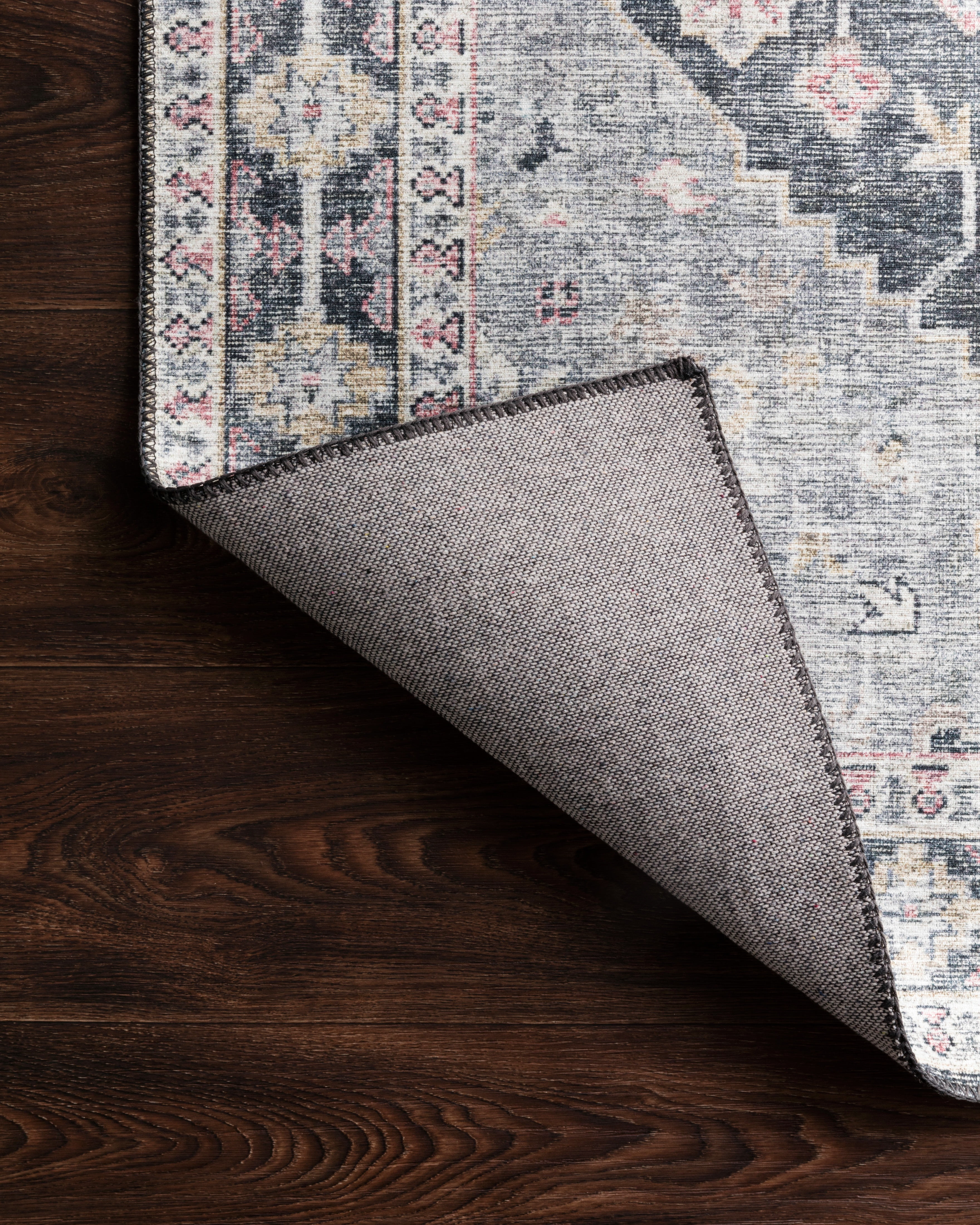 SKY-02 Charcoal, Multi 7 x 9 Oval Size Rug