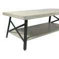 thumbnail image 4 of Wallace & Bay Chandler Table Basse de Rangement en Bois de 48 Pouces, Gris Brossé, 4 of 4