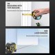 thumbnail image 3 of 3-in-1 Laser Measure Tool - 40M/60M Laser Distance Meters, 5M Tape, Cross Line, Rechargeable Measure Tool for Area, Volume, Multiple Units, 3 of 5