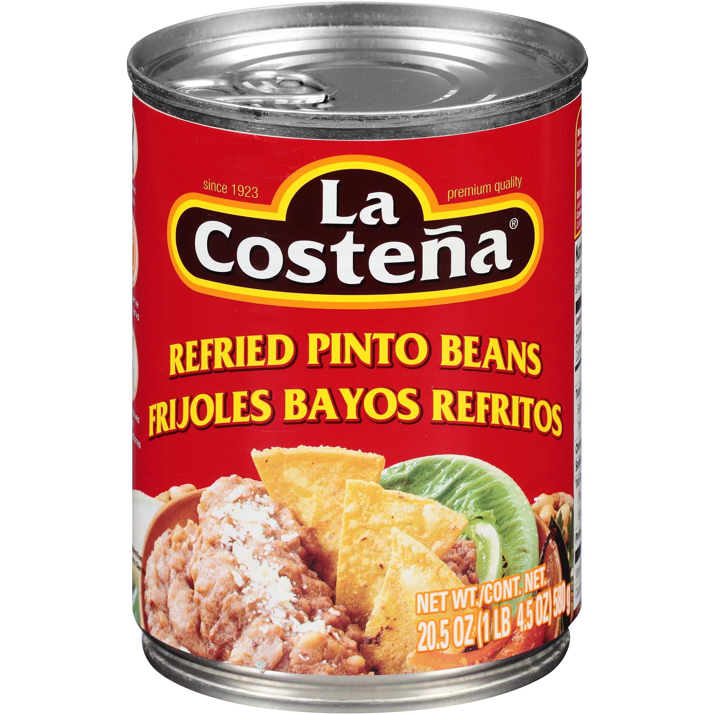 La Costena Refried Pinto Beans, 20.5 OZ