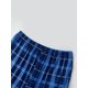 thumbnail image 5 of Conjunto de pijamas navideños familiares a juego con estampado de árbol de letras. Pijamas de vacaciones a cuadros para papá, mamá y niños., 5 of 9