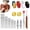 39PCS, variant on Big Eye Steel Sewing Needles Kit 34PCS, 5 Sizes Hand Sewing Needles Set with Storage Case, Stainless Steel Sewing Needles for Embroidery, Mending & DIY Crafting