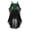 Green, variant on Halloween Renaissance Goth Dress for Women Bell Sleeve Lace Up Costumes Steampunk Dresses High Low Medieval Clothes