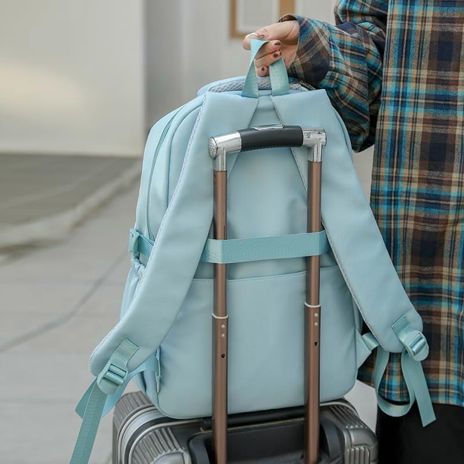Cute Aesthetic Backpack Daypack for All Age Large Capacity Bags College Backpack Laptop Lightweight Bookbag Casual Travel Daypacks