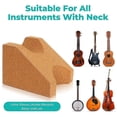 thumbnail image 4 of Cork Guitar Neck Rest, Guitar Neck Cradle Support Pillow, Guitar Accessories for Repair, Maintenance, 4 of 5