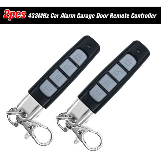 2 Packs 433MHz Car Alarm Garage Door Remote Controller Duplicator Clone